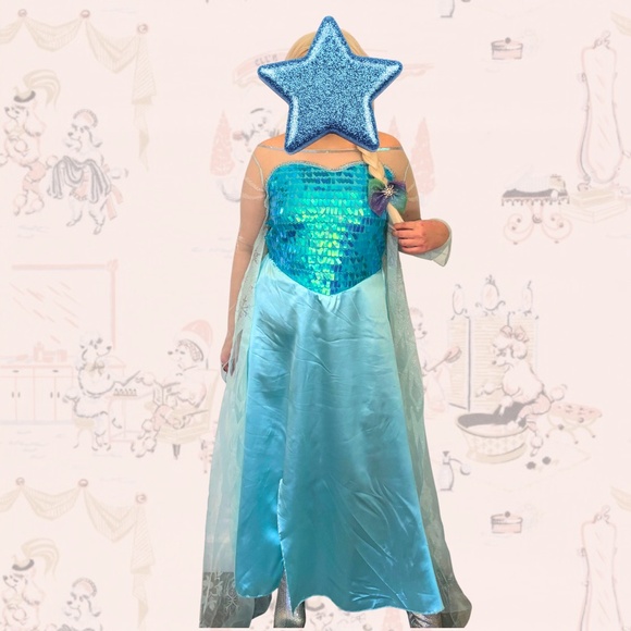 Disguise Disney Frozen Elsa Deluxe Adult Costume - Picture 3 of 4